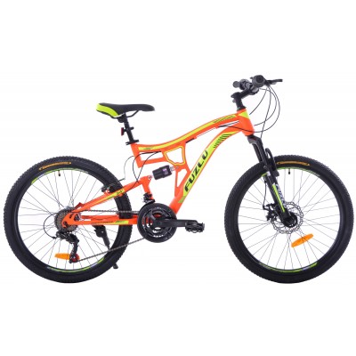 Horský Bicykel 26" Fuzlu Perfect Power Full 1XT Oranžovo-žltý